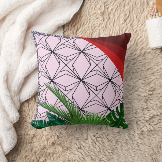 Floral-patterned kussen, tuin gooien kussen (Deken)