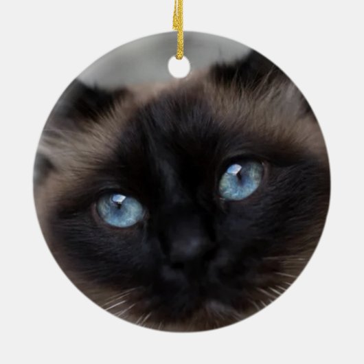 Floral Paw Print Ornament (Achterkant)