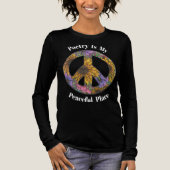 Floral Peace Shirt For Poets and Teachers (Voorkant)