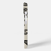 Floral Peacock Boho  artistiek deco casing Case-Mate iPhone Case (Achterkant / Links)