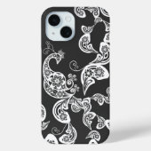 Floral Peacock Boho  artistiek deco casing Case-Mate iPhone Case (Achterkant)