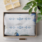 Floral Peacock-deportpapier Tissuepapier (Geschenk)