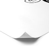 Floral Peacock Pattern Custom Poster (Hoek)