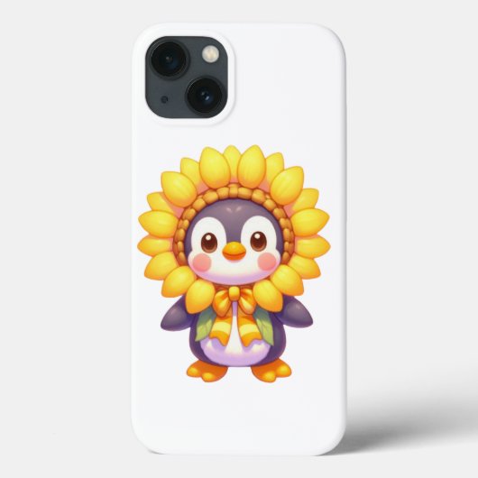 Floral Penguin Delight Case-Mate iPhone Case (Achterkant)