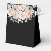 Floral Personalized Birthday Favor Box Bedankdoosjes (Achterkant)