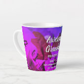 Floral Personalized GEWELDIGE GRANDMA Proverbs 31 Latte Mok (Linkerhoek)