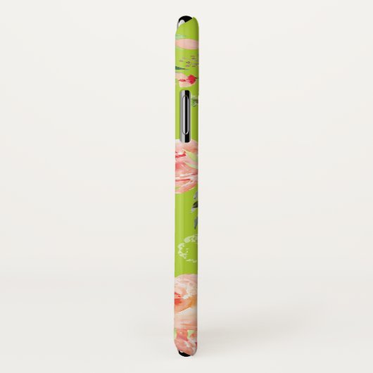 Floral Personalized pastel Green Cactus Case-Mate iPhone Case (Achterkant / rechts)
