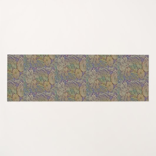 Floral Perspectief Yogamat (Voorkant (horizontaal))