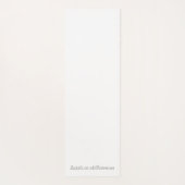 Floral Pet Lovers Pw Print Yogamat (Achterkant)