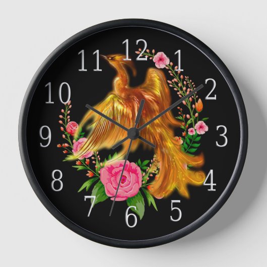 Floral Phoenix stijgt op uit de Fiery Ashes fantas (Voorkant)