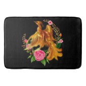 Floral Phoenix stijgt op uit de Fiery Ashes fantas Badmat (Voorkant)