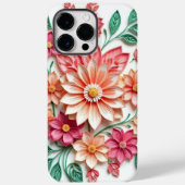 floral phone case (Achterkant)