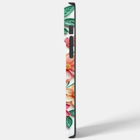 floral phone case (Achterkant / Links)