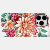 floral phone case (Achterkant (horizontaal))