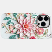 floral phone case (Achterkant (horizontaal))