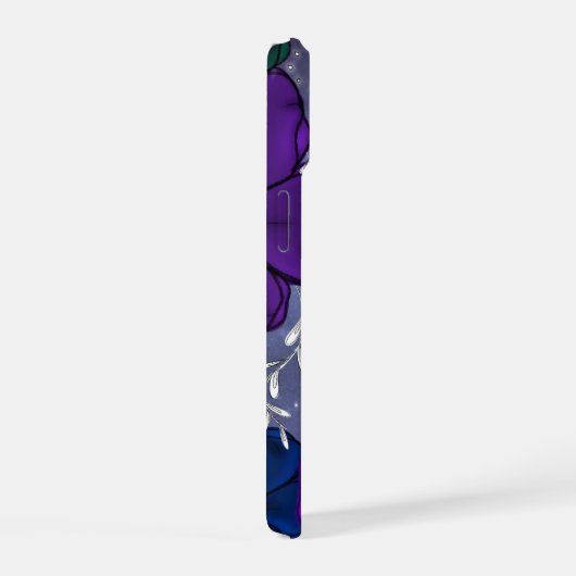 Floral Phone Case iPhone 15 Case (Rechterkant)