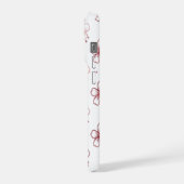 floral phone case iPhone hoesje (Linkerkant)