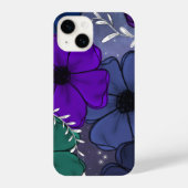Floral phone case iPhone hoesje (Achterkant)