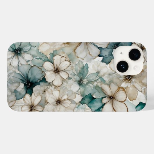 Floral Phone Case Wallpaper (Achterkant (horizontaal))