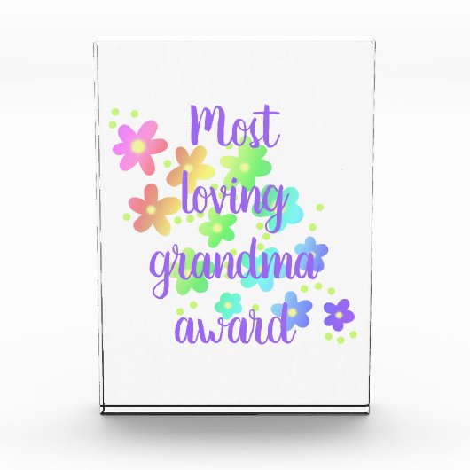 Floral Photo Block Fotoblokken (Voorkant)