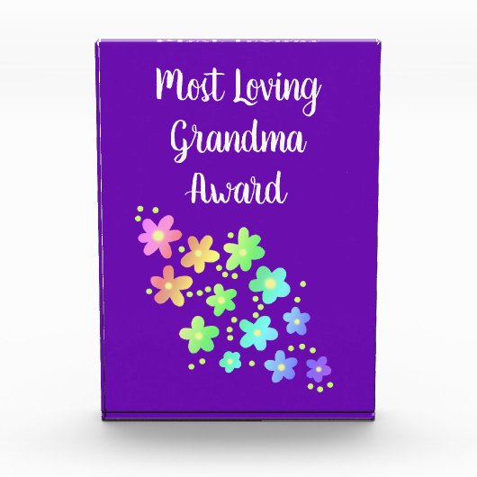 Floral Photo Block Fotoblokken (Voorkant)