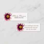 Floral Photo, Floral Visitekaartjes (Voorkant / Achterkant)