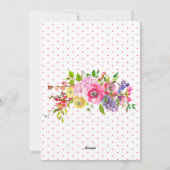 Floral Photo Happy Moederdag van Group Holiday Feestdagenkaart (Achterkant)