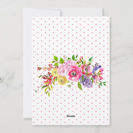 Floral Photo Happy Moederdag van Group Holiday Feestdagenkaart (Achterkant)