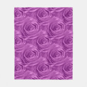 Floral Photo Orchid Roos Geometric Pattern Fleece Deken (Voorkant)