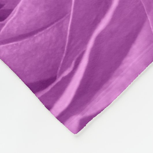 Floral Photo Orchid Roos Geometric Pattern Fleece Deken (Hoek)