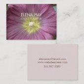 Floral Photo Visitekaartje (Voorkant / Achterkant)