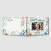 Floral Photo Wedding Gastenboek (Volledig)