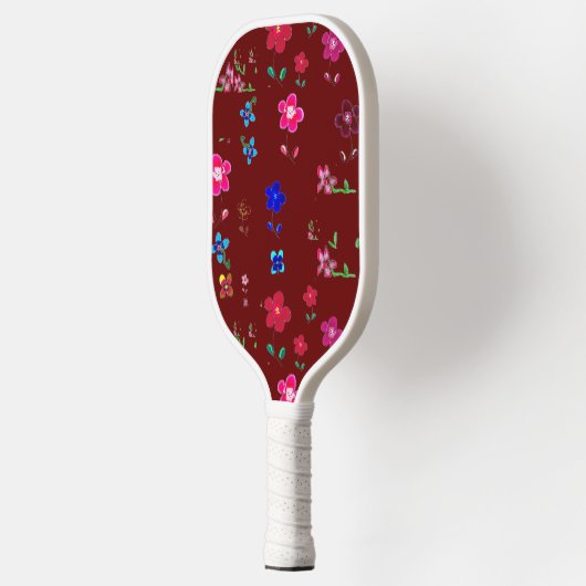 Floral pickleball paddle (Links)