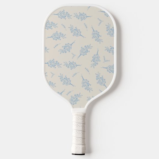 Floral Pickleball Paddle (Achterkant)