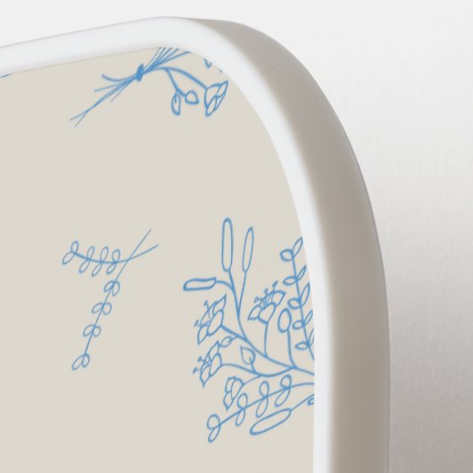 Floral Pickleball Paddle (Links Detail)