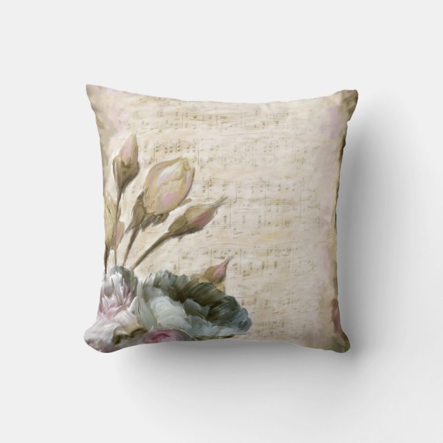 Floral Pillow Kussen (Voorkant)