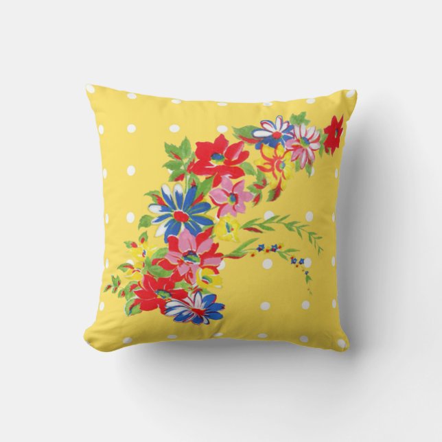  Floral Pillow Kussen (Voorkant)