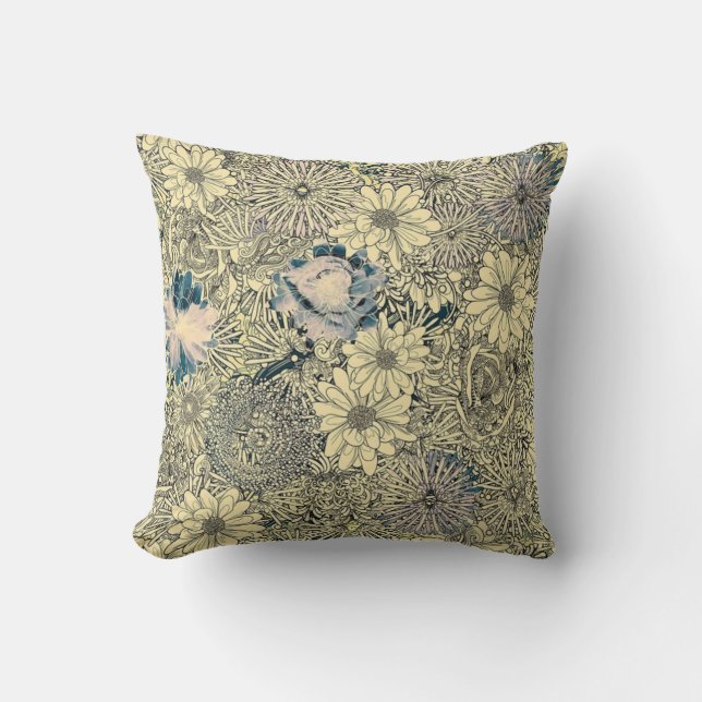  Floral Pillow Kussen (Voorkant)