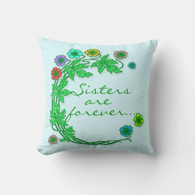  Floral Pillow Kussen (Voorkant)