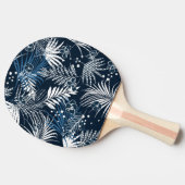 Floral Ping Pong Paddle Tafeltennisbatje (Zijkant)