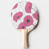 Floral Ping Pong Paddle Tafeltennisbatje (Achterkant)