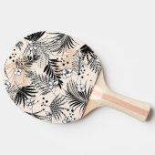 Floral Ping Pong Paddle Tafeltennisbatje (Zijkant)