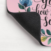 Floral Pink Amazing Grace Muismat (Hoek)