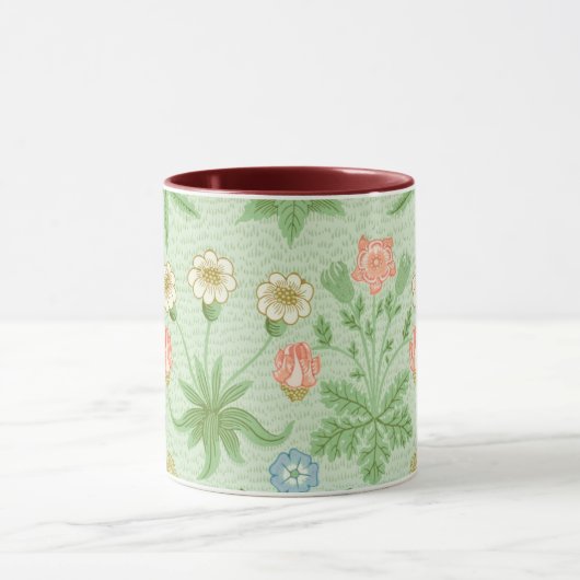  Floral Pink Blue William Morris Daisy Mok (Midden)