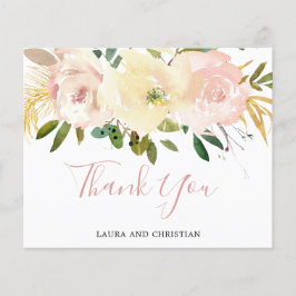 Floral Pink Blush Budget Weddenschap Hartelijk dan