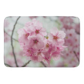 Floral Pink Cherry Blossom Fotografie Badmat (Voorkant)