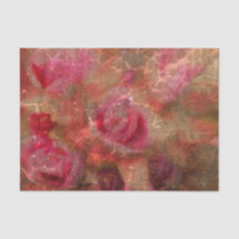  Floral Pink Chic Brown Sepia Textuur