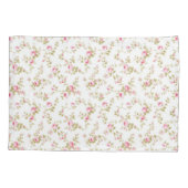 Floral Pink Cottage Tuin Patroon Kussensloop (Achterkant)