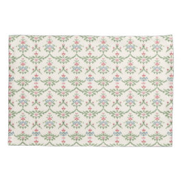 Floral Pink Cottage Tuin Patroon Kussensloop