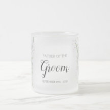 Floral Pink Delicate Wedding Vader van de Groom Mo